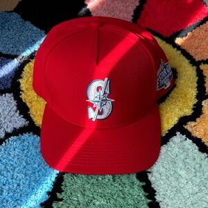 KTH-LA Seattle Mariners Allstar Red Snapback Hat